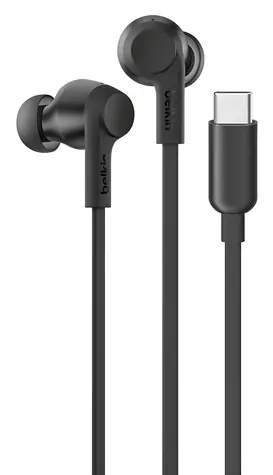 Belkin SOUNDFORM ANC schwarz / In-Ear-Kopfhörer / ANC / USB-C
