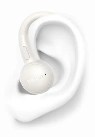 Belkin AUC016hqCR Activefit cremefarbene Sport-In-Ear-Kopfhörer / kabellos / Bluetooth