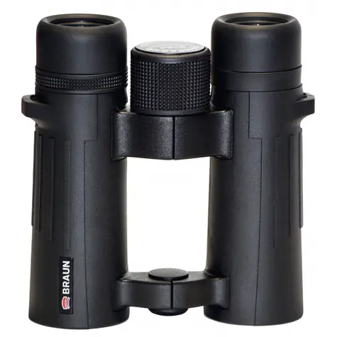 Braun Compagno 8x34 WP schwarz / Fernglas / Gewicht 440 g