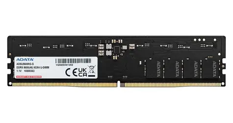 ADATA 8 GB (1x8 GB) DDR5 5600 MHz / RAM / CL46 / DIMM / 1,1 V