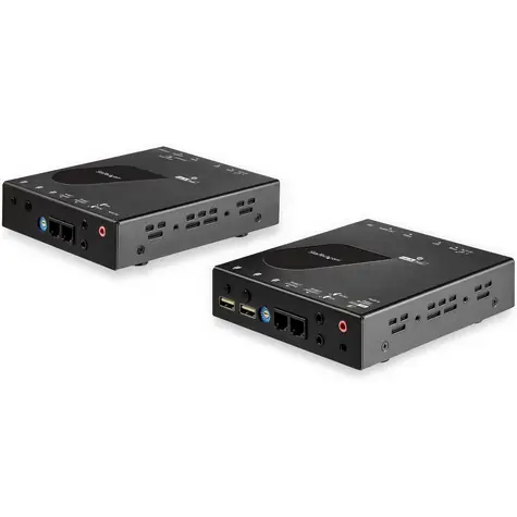 StarTech HDMI KVM-Extender über IP / KVM-Extender / 4K / 2x HDMI / 2x RJ45