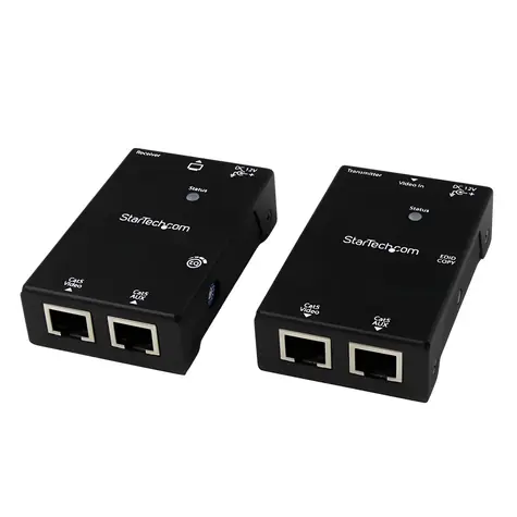 StarTech HDMI-Extender über Cat5 / Extender / Full HD / Sender und Empfänger / Aluminiumgehäuse