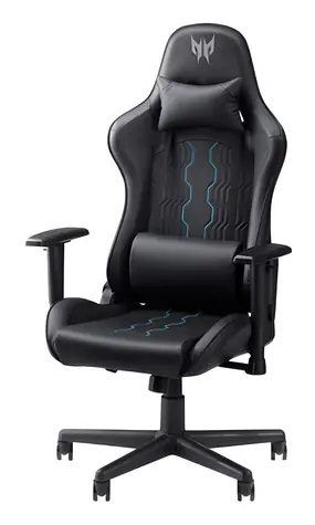 Acer Predator Rift Go / Gaming-Stuhl / Stahlkonstruktion / Schwenkrollen / 69 × 55 × 138,5 cm