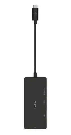 Belkin AVC003btBK / Adapter / USB-C / HDMI / VGA / DisplayPort