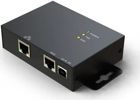 PowerWalker SNMP Box schwarz / SNMP-Modul für USV / RS-232 / USB / Webschnittstelle