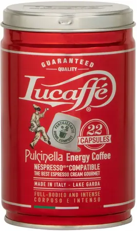 Lucaffé Pulcinella für Nespresso 22 Stück / Kapselkaffee