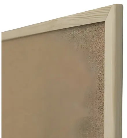 EuroSupplies Korktafel 60x40 cm / Holzrahmen