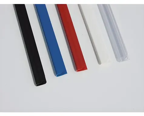 EuroSupplies Kunststoff-Bindestifte 4 mm schwarz / für 1-30 Blatt 80 g Papier / 50 Stück