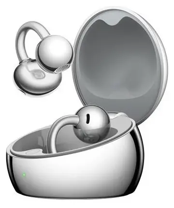 Huawei FreeClip 2 S Silber / Kabelloser Kopfhörer mit Mikrofon / Offenes Design