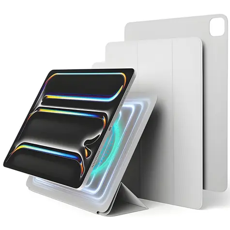 Elago Magnetische Folio-Hülle Hellgrau / Hülle / iPad Pro 13" M4/M5
