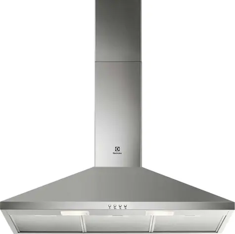 Electrolux LFC319X Edelstahl / Dunstabzugshaube / Wandmontage / 420 m/h / 66 dB / Energieeffizienzklasse D
