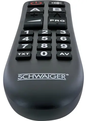 Schwaiger Universal 2-in-1 Fernbedienung / universell / 20 Tasten / Infrarot kabellos / 2x AAA
