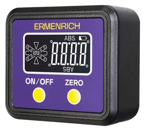 Ermenrich Verk LQ20 lila / Digitale Wasserwaage