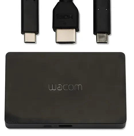 Wacom Konverter- Kit HDMI - USB-C / Adapter / für Wacom One und Movink 13 / 3x USB-C, 1x HDMI