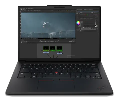Lenovo ThinkPad P14s G7 schwarz / Notebook / 14,5" / Intel Core Ultra 7 366H / 32 GB / 1 TB SSD / RTX PRO 1000 8 GB / Windows 11