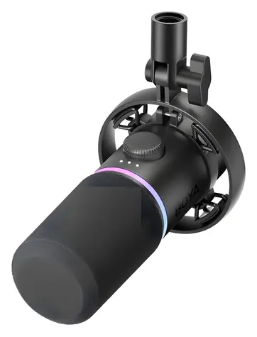 Boya CastMic S60 schwarz / Gaming-Mikrofon / Dynamisch / USB / XLR