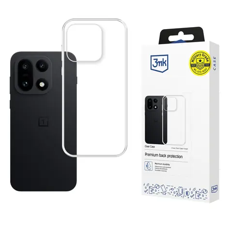 3mk Klarsichthülle / Rückseite / OnePlus 15 5G