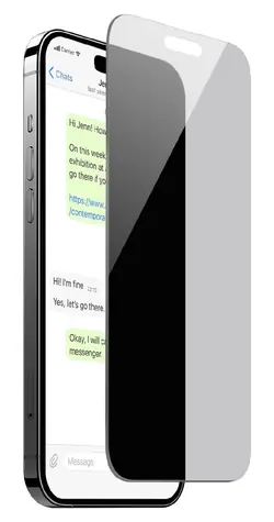 Puro Privacy / Schutzglas / für Apple iPhone 16/15