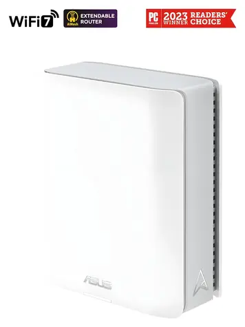 Asus ZenWiFi BT10 weiß 1er-Pack / Mesh-WLAN-System / Wi-Fi 7 / Tri-Band / 11529 Mbit/s / USB 3.0