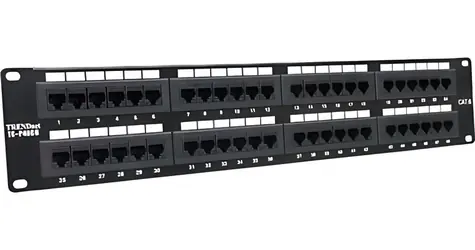 Trendnet / Patchpanel / 19" / UTP / CAT6 / 48 Ports