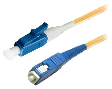 Xtendlan FO Patchkabel LC-SC 1m / Optisches Patchkabel / Simplex / SM 9/125 OS2 / G.652d / LS0H