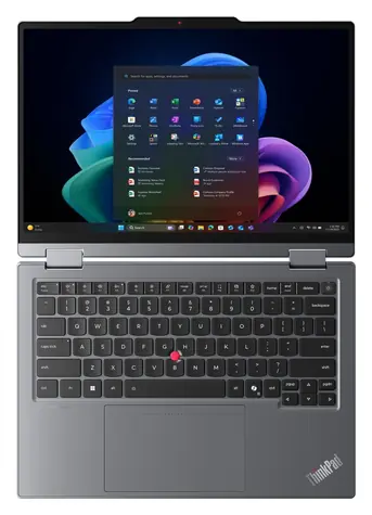 Lenovo ThinkPad X1 2-in-1 Gen 11 grau / Notebook / 14" WUXGA T / Core Ultra 7 355 / 32 GB / 1 TB SSD / Copilot+ / W11P