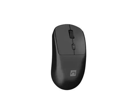 Natec Hawk 2 schwarz / Kabellose Lasermaus / 2,4 GHz / 3.200 DPI / 4 Tasten