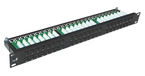 Xtendlan / Patchpanel / 19" / 48 Ports / Cat6 / LSA
