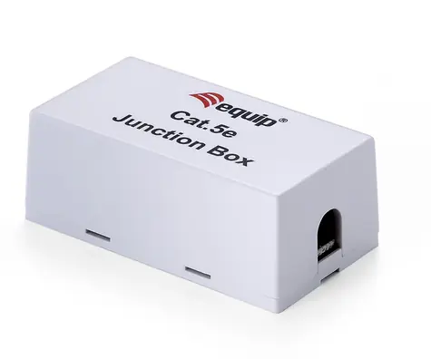 Keystone- Equip Cat5e weiß / Keystone-Modul / UTP / T568A/B / 22-26 AWG