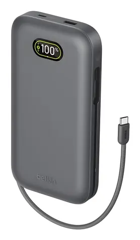 Belkin BOOST CHARGE Laptop-Powerbank mit Display / Powerbank / USB-C-Kabel im Lieferumfang enthalten