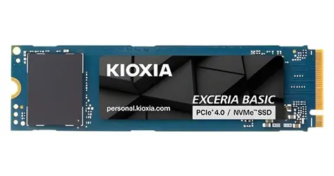 KIOXIA Exceria Basic LSF10Z001TG8 1 TB / SSD / M.2 2280 / PCIe 4.0 NVMe / QLC / R: 7200 MB/s