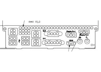 SuperMicro I/O-Blende für X13SAZ-F / I/O-Blende / Für Gehäuse SC512F/SC514/SC515/SC813/SC113/SC815