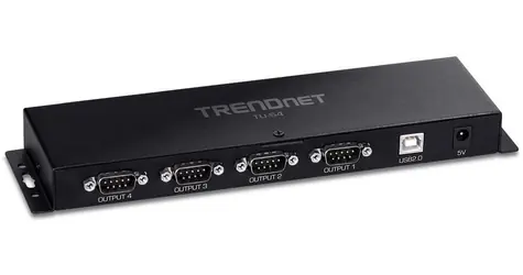 Trendnet USB-zu- 4X RS232-Seriell Port -Adapter / Adapter / 4X RS-232 / USB