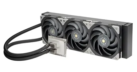 Silverstone SST-XE360PD schwarz/silber / CPU-Wasserkühlung / AIO / 3x 120 mm / Doppelpumpe