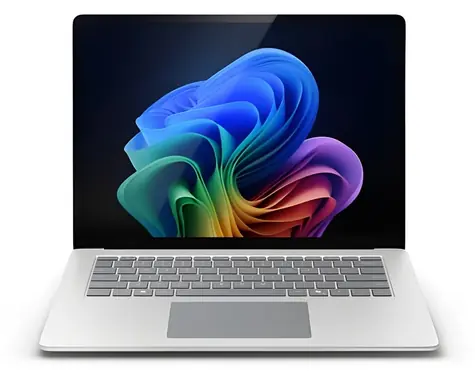 Microsoft Surface Laptop 7 Platinum / Notebook / 15" / Copilot+ PC / Intel Core Ultra 7 / 16 GB / 256 GB SSD / Windows 11 Pro