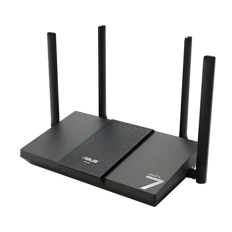 Asus RT-BE50 BE3600 schwarz / Router / Wi-Fi 7 Dual Band / 3x Gigabit LAN/WAN / AiMesh