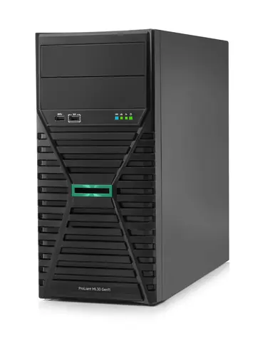 HPE ProLiant ML30 Gen11 PLUS / Tower-Server / Intel Xeon 6325P 3,5 GHz / 32 GB DDR5 / 8SFF / MR408i-p / 800 W