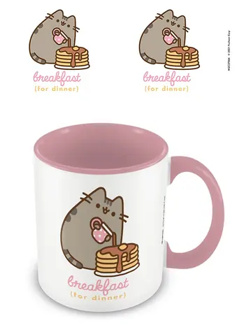 PYRAMID-Becher Pusheen pink / Lizenzdesign
