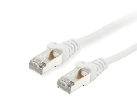 Equip Cat6 weiß (605516) / Patchkabel / S/FTP / 2xRJ-45 / 10 m / LSZH
