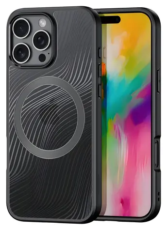 Dux Ducis Aimo Mag iPhone 16 Pro Max schwarz / Hülle / MagSafe