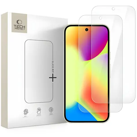 Tech-Protect Glass Fit+ / Schutzglas / Google Pixel 9/9 Pro/10/10 Pro / 2 Stück / klar