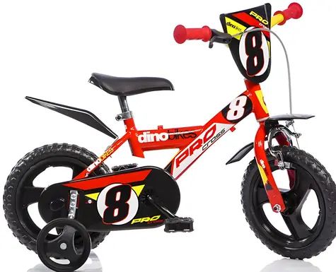 Dino Bikes 123GLN 12" rot / Kinderfahrrad