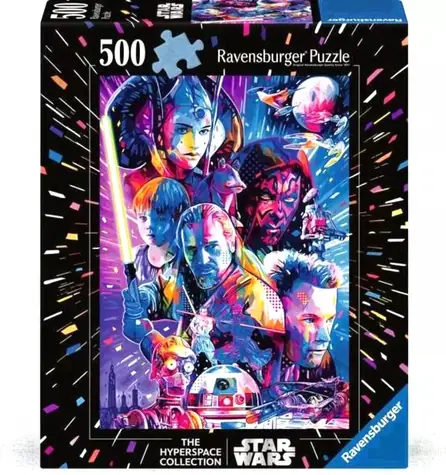 Ravensburger Puzzle Star Wars: Hyperspace - Die dunkle Bedrohung XXL / 500 Teile / ab 12 Jahren
