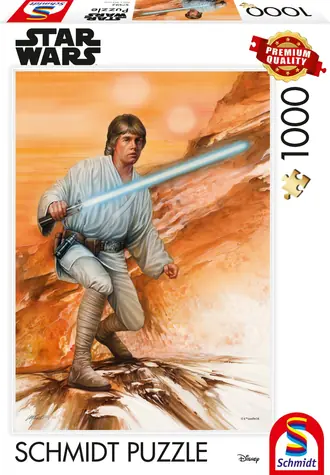 Schmidt Puzzle Star Wars: Fearless / 1000 Teile / 49,3 × 69,3 cm