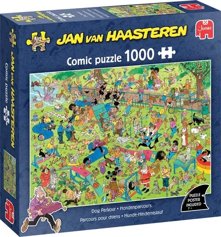 JUMBO-Puzzle JvH Hundepark / 1000 Teile / ab 15 Jahren