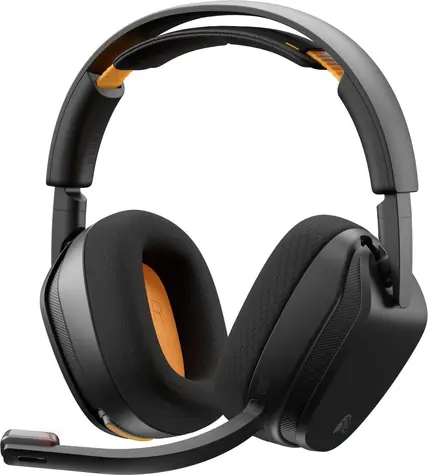 Glorious GHS Wireless InfinitePlay schwarz / Gaming-Kopfhörer / Bluetooth / Over-Ear / 170 Stunden Akkulaufzeit