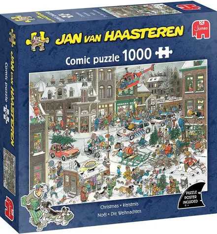 Jumbo-Puzzle JvH Weihnachten / 1000 Teile / ab 15 Jahren