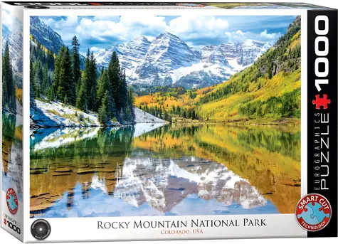 EUROGRAPHICS Puzzle Rocky Mountain Nationalpark, Colorado / 1000 Teile / 68 x 48 cm