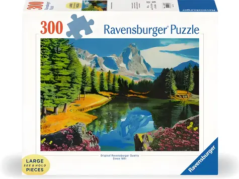 Ravensburger Puzzle Spiegelung eines Rocky Mountain XXL / 300 Teile
