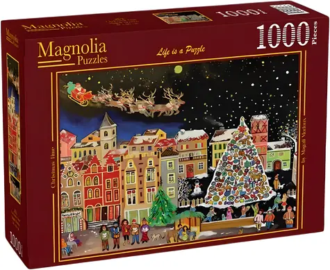 MAGNOLIA Puzzle Weihnachtszeit / 1000 Teile / 68 x 48 cm